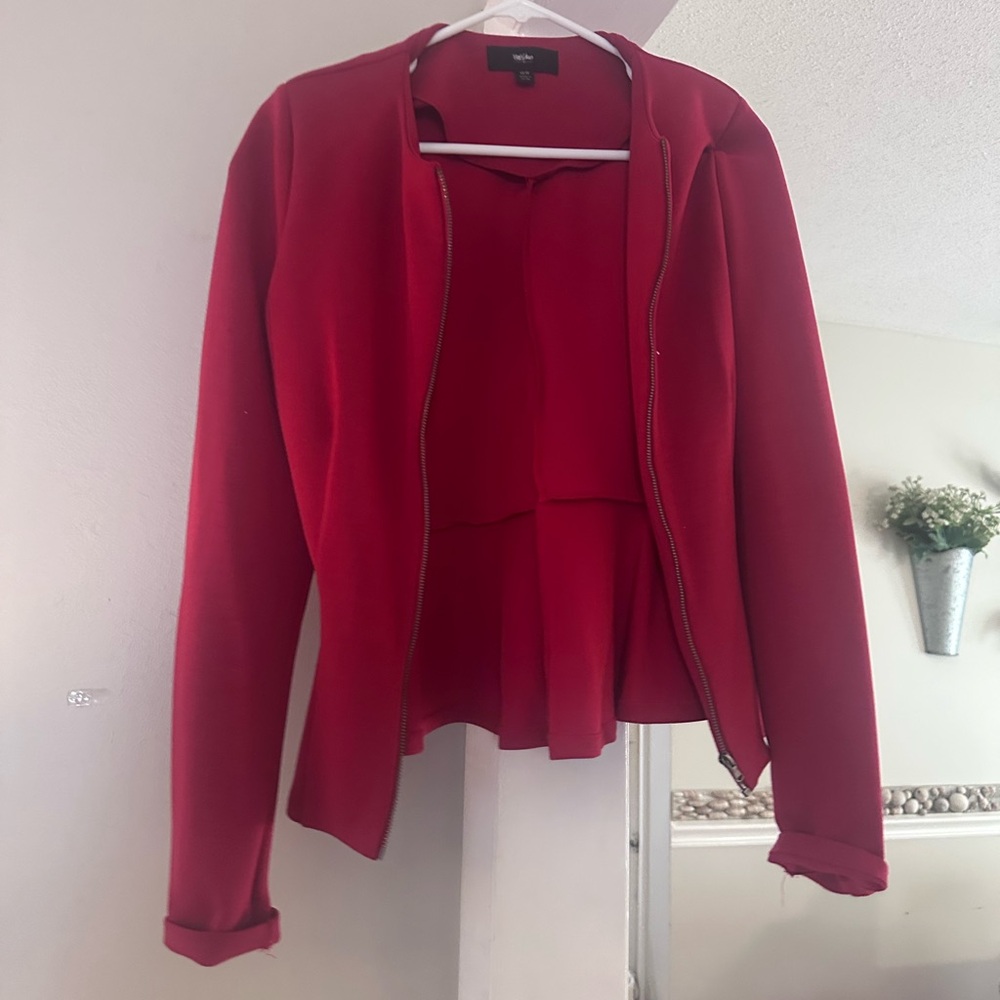 Mossimo Supply Co. Red Women's Blazer